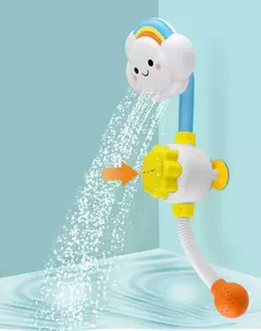 Novos brinquedos de banho para o bebê jogo de água nuvens modelo torneira chuveiro spray de água brinquedo para crianças esguichando sprinkler banheiro crianças presente - comprar online