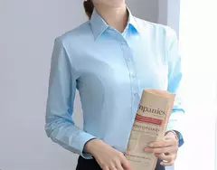 Blusa de manga comprida feminina, camisa branca elegante, senhora do escritório, negócios, camisas rosa, botão, blusas de trabalho sólido, tops - comprar online