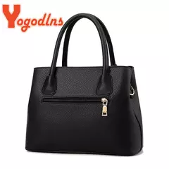 Yogodlns-Bolsa De Couro De Luxo Para Mulheres, Famosa Marca De Designer, Senhoras Bolsas De Mão, Bolsa, Bolsa De Ombro, Moda, Nova - Wolf Magazine