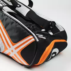 Imagem do Saco De Raquetes De Tênis De Cabeça, Mochila De Grande Capacidade, Badminton Gymbag, Saco De Raquete De Squash com Sapatos Separados, 3-6 Peças