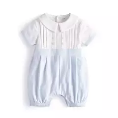 Macacão Bebé Recém-nascido, Macacão Infantil, Roupa de Batismo Infantil, Macacão 1 ° Aniversário, Verão Espanhol - comprar online