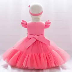 Princesa vestido para menina, vestido de festa, aniversário, casamento, traje de criança, 1 ano, verão