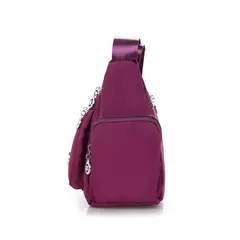 Bolsa mensageiro de ombro Oxford impermeável para mulheres, bolsas com zíper, pacote crossbody feminino casual, grande capacidade, viagem - Wolf Magazine