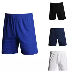 Calções de treino de futebol sólido masculino, Bottoms, Corrida, Basquetebol, Futebol, Ténis, Badminton, Desporto, Verão - comprar online