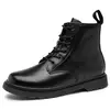 Botas de couro casuais masculinas, borracha de alta qualidade, equipamento de equitação, nova moda, inverno 2020