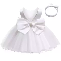 imo del traje de noël del bebé vestido de princesa para la boda de los bebés de los niños vestido de fiesta de 1er cumpleaños ropa de recién nacido - loja online