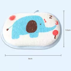 Cute Baby Bath Sponge Crianças Crianças Crianças Crianças Recém-nascidos Adultos Cleaning Brush Towel Soft Inirritative Bath Foam Shower Sponge - comprar online