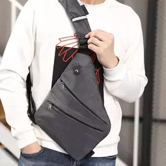 Multifunction peito sacos anti roubo único crossobdy sacos para homens à prova dwaterproof água masculino corpo cruz saco do mensageiro fanny pacote sac - Wolf Magazine