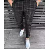 Calças casuais masculinas formal social streetwear lápis calças para trabalhadores de escritório de negócios masculinos terno de casamento calças nova venda quente 3xl