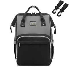 Imagem do Bolsa de fraldas com grande capacidade para mamãe, mochila para bebê multifuncional, a prova d'água, para viagens, para cuidado da criança