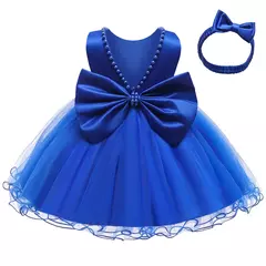 imo del traje de noël del bebé vestido de princesa para la boda de los bebés de los niños vestido de fiesta de 1er cumpleaños ropa de recién nacido - Wolf Magazine