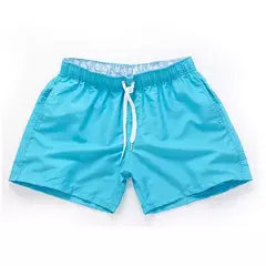 Maiô de praia de secagem rápida para homens, calções de secagem rápida, cuecas boxer, calções de natação, secagem rápida