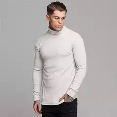 Nova moda inverno camisola com capuz homens gola quente mens blusas slim fit pullover homens clássicos sweter homens malhas puxar homme - loja online