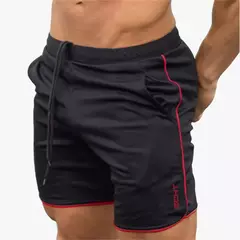 Calções esportivos de secagem rápida masculina, corrida, ginástica, ginástica, calças curtas, verão, novo, 2023 - comprar online