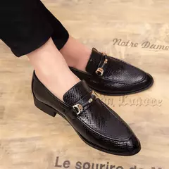 Sapatos masculinos de couro oxford, calçados sob medida para homens de negócios, moda respirável, sapatos para festa de casamento 4, 2019