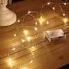 Fio de cobre LED String Fairy Lights, a pilhas, Natal, Decoração de casamento, 3x100 m, 2m, 3m, 5m, 10m