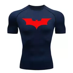 Tênis de corrida de secagem rápida masculina camiseta, camiseta curta fitness, top esportivo, calças justas de ginástica, camisa de compressão muscular, treino, MMA Coquete - Wolf Magazine