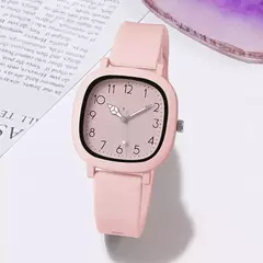 Relógio de Pulso Quartzo de Silicone feminino, Pulseira Casual, Relógio Simplicidade, Marca Original, Presente para Senhoras, Nova Moda - comprar online