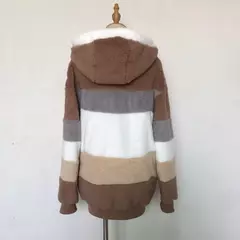 Imagem do Casaco de capuz extragrande feminino com bolsos macios, streetwear quente, casaco solto, Lady Outerwear, outono, inverno, novo, 2023