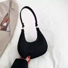 Retro Pure Felt Handbag para mulheres, bolsa de axilas, bolsa de ombro, cor sólida, bolinhos, design simples, moda lazer - comprar online