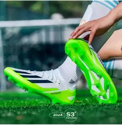 Imagem do Tênis de treinamento interno profissional para homens, sapatos de futebol originais, botas de campo, ao ar livre, grampos sociais, rápidos