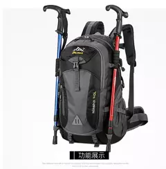 Mochila de viagem impermeável de nylon para homens, mochila de viagem casual ao ar livre, senhoras caminhadas camping montanhismo, sacos esportivos para jovens, novo