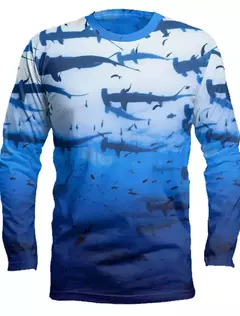 Camisa masculina de pesca de manga longa proteção UV, respirável secagem rápida, suor leve wicking top, ao ar livre, verão, primavera na internet