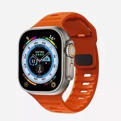 Pulseira de Silicone Macia para Pulseira Relógio Apple, Pulseira Ultra Esportiva, Pulseira iWatch Series 8, 7, 6, 5, 49mm, 44mm, 45mm, 42mm, 41mm, 42 milímetros, 38 milímetros - loja online