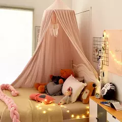 Rede Mosquiteira Pendurada para Crianças, Berço Cortina, Tenda Pendurada, Decoração de cama, Menina Princesa, Cama Canopy, Living Corner Play, Leitura