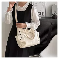 Bolsa de Ombro de Lona Japonesa para Mulheres, Crossbody Messenger Bag, Senhoras Bolsas de Mão, Bolsa Feminina, Senhoras, Tote, 2022 - comprar online