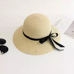 Chapéus do verão para mulheres, chapéu de palha, ocasional, liso, estilo do panamá, praia, forma - comprar online