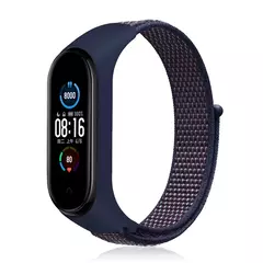 Imagem do Correia de nylon para Xiaomi Mi Band, pulseira esportiva confortável, pulseira para Mi Band 7, 6, 5, 4, 3