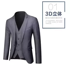 Ternos formais masculinos completos, conjuntos elegantes de blazers, roupas de casamento, calças, jaquetas, fantasias de luxo, negócios de casamento, 2 peças - loja online