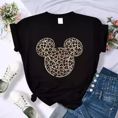 Imagem do Camisetas estampadas Disney Mickey Femininas, Anos 90, Y2k, Minnie Mouse, Streetwear, Roupa Feminina, Camiseta Kawaii, Moda