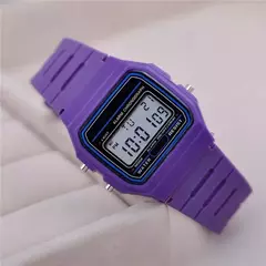 Esporte LED Digital Relógios para Homens, Simples Quadrado Pequeno Dial, Relógio Eletrônico, Silicone Band, Moda Casual - comprar online