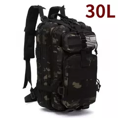 Mochila de Nylon impermeável, 30L, 50L, 1000D, mochilas ao ar livre, esportes táticos, camping, caminhadas, trekking, pesca, saco de caça na internet