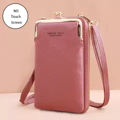 Buylor-Bolsa de couro feminina, tela sensível ao toque, bolsa para celular, bolsa de ombro pequena, macia, feminina, barata, transversal - comprar online