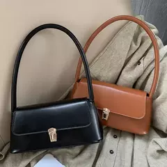 Bolsas Crossbody monocromáticas para mulheres, bolsa de ombro, bolsas axilas, bolsa feminina, marca de luxo, design de moda, 2023 - Wolf Magazine