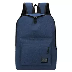 Mochila minimalista lavável unissex, grande capacidade, versátil, escola, estudante, computador, viagem, moda - loja online