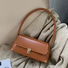 Bolsas Crossbody monocromáticas para mulheres, bolsa de ombro, bolsas axilas, bolsa feminina, marca de luxo, design de moda, 2023 na internet