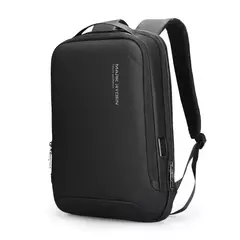 MARK RYDEN-Mochila Laptop Slim para Homens, Mochila Minimalista Empresarial, YKK Zipper, Resistente a Riscos, USB