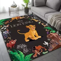 Simba o rei leão simba tapete para crianças, tapete para sala de estar, quarto, sofá, banheiro, 15 tamanhos - loja online