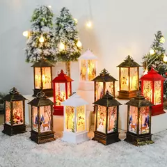 Natal LED Light Lantern, Decoração para casa, Quarto, Fairy Lights, Ano Novo, Lâmpada decorativa, 2023 - loja online