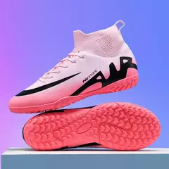 Sapatos de futebol profissional para homens, botas de futebol para meninos, tornozelo, antiderrapante, tênis TF, FG, calçados esportivos confortáveis, unissex, novos - comprar online