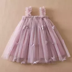 Vestido Borboleta 3D para Bebé Menina, Roupa Infantil, Festa de Aniversário, Vestidos Luxuosos Elegantes, Roupas Doce Verão, Novo, 1-5Y - Wolf Magazine