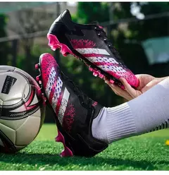 Imagem do Sapatos de futebol Artificial Grass Tf para homens e mulheres, Long Spikes, Sapatos de treinamento para adolescentes, estudantes, calçado de futebol