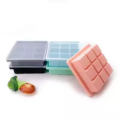 Recipiente De Alimento Do Bebê, Fruta Infantil, Caixa De Armazenamento De Leite Materno, Bandeja De Congelador, Crisper, Dispenser De Fórmula