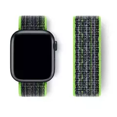 Pulseira Esportiva de Nylon para Apple Watch, Pulseira Nike, Pulseira Loop, iWatch 9, 8, 7, 6, 5, se2, Ultra 2, 45mm, 44mm, 41mm, 42 milímetros, 38 milímetros, 49 milímetros - comprar online