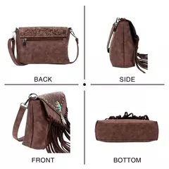 Celela design original bolsa de ombro para as mulheres couro do plutônio luxo embreagem designer bolsas ocidental bolsa franja saco do mensageiro na internet