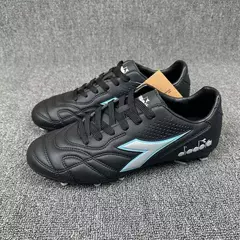 Sapatos de futebol profissional FG Long Nail Low Top, tênis antiderrapante para homens, resistente ao desgaste, relva artificial, frisbee - loja online